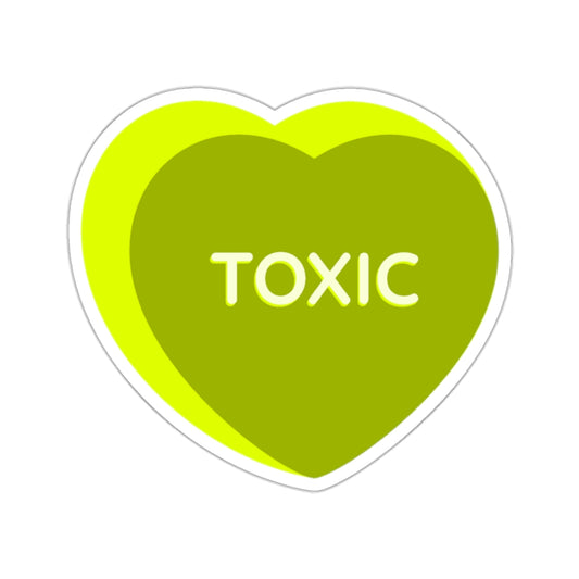 Candy Heart Sticker | Toxic