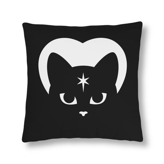 Celestial Cat Throw Pillow