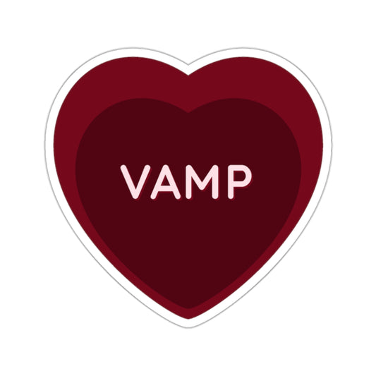 Candy Heart Sticker | Vamp
