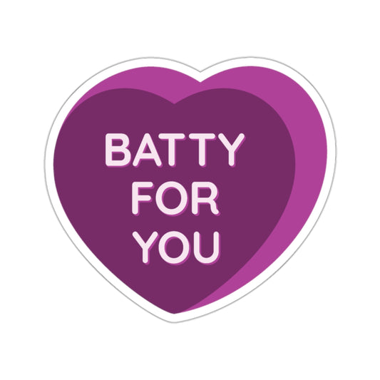 Candy Heart Sticker | Batty For You