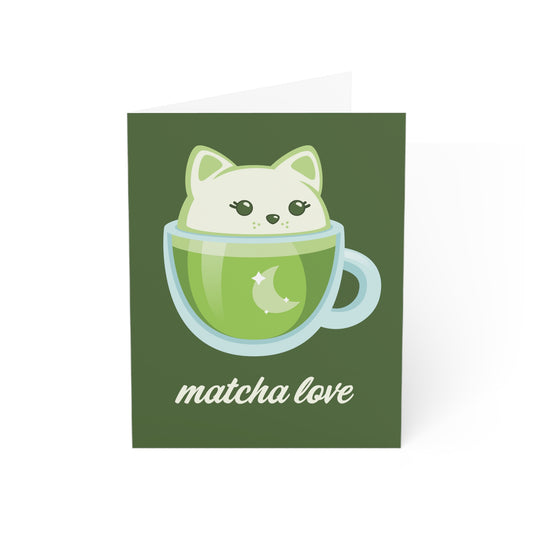 Matcha Love For You | 4.25" x 5.5" Greeting Cards
