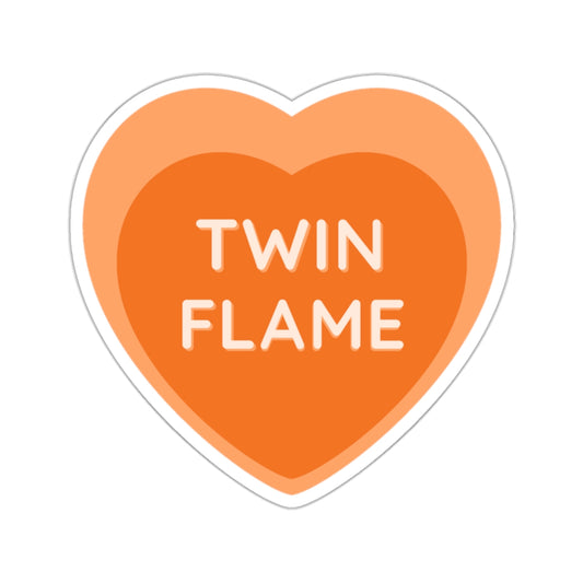 Candy Heart Sticker | Twin Flame