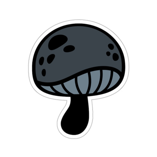 Black Velvet Bolete Mushroom 2" x 2" Sticker