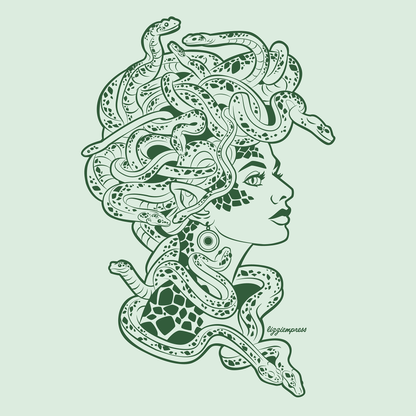 Medusa Mint Green Unisex Tee