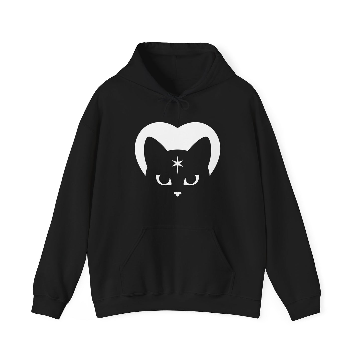 Celestial Cat Unisex Heavy Blend™ Hooded Sweatshirt | S-5XL