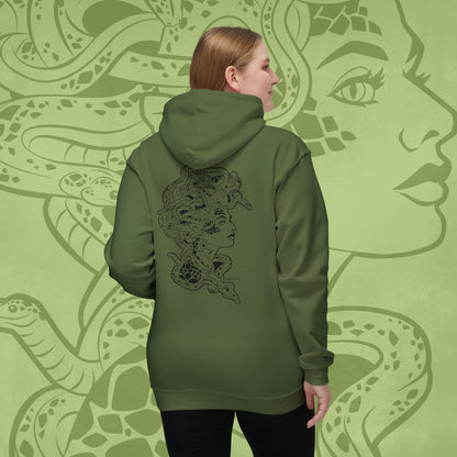 Exclusive Medusa Hooded Sweatshirt Made in the USA | 3 Colors | S-4XL