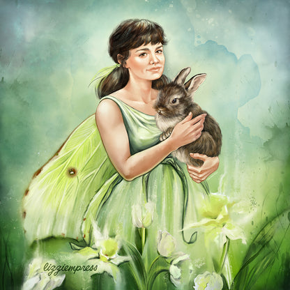 Ostara Blessings | 4.25" x 5.5" Greeting Cards (10 pieces)